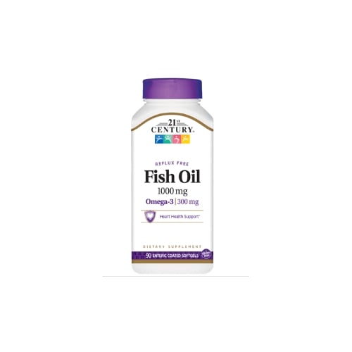 21st Century Fish Oil 1000 mg - Omega-3  